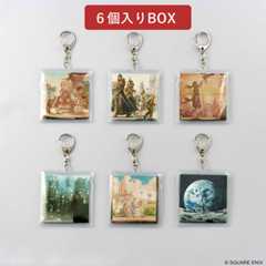 ファイナルファンタジーXIV　ミュージックコレクションキーチェーン バイナルシリーズ　Vol. 1　6個入りBOX