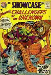 The Challengers take on the Unknown. Artist: Jack Kirby.