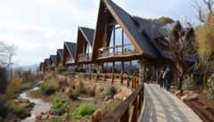 La construction de chalets pour booster le tourisme
