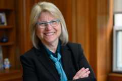Portrait of MIT President Sally Kornbluth