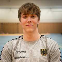 Josco Wilke (2.0), Midpointer der deutschen Nationalmannschaft.