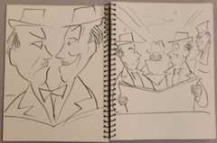 Don Freeman's Skitzy - where the hero splits in two.