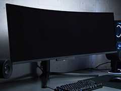 横幅1.2mの5Kウルトラワイド量子ドット有機ELディスプレイがGRAPHTから発売に