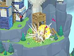 指1本で城塞をぶち壊す「Castle Crumble」。物理演算による破壊の美学を味わおう（今日から始めろApple Arcade #54）