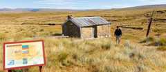 Historic site interpretation, Potters Number Two gold-mining site, Central Otago