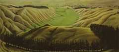 Doris Lusk, 'Canterbury Plains from Cashmere Hills'