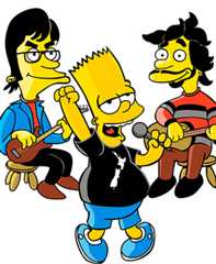 Flight of the Conchords on <em>The Simpsons</em>, 2010