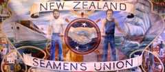 Seamen’s Union banner