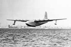 Spruce Goose during its only flight