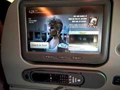 Emirates A380 inflight entertainment