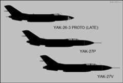 Yak-26-3 proto (late), Yak-27P, Yak-27V