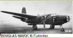 DOUGLAS HAVOC II (Turbinlite)