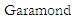Garamond