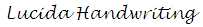Lucida Handwriting