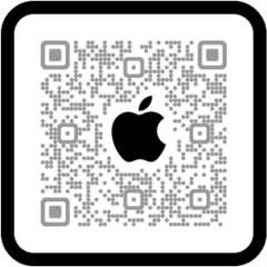 Scan the QR code to shop in the Apple Store app.