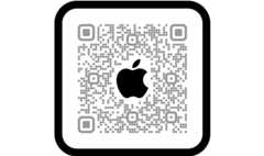 Scan the QR code to shop in the Apple Store app.