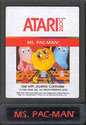Ms. Pac-Man Atari cartridge scan