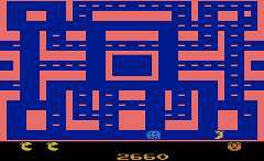 Ms. Pac-Man atari screenshot