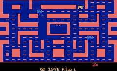 Ms. Pac-Man atari screenshot