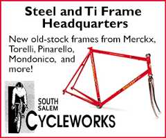 South Salem Cycleworks frames