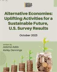 Alternative Economies: Uplifting Activities for a Sustainable Future, U.S. Survey Results
