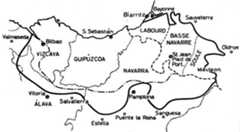 Carta linguistica del Basco e dei suoi dialetti