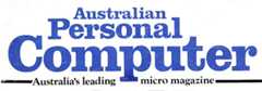 Australian Personal Computer masthead