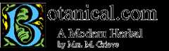 Botanical.com - A Modern Herbal, by Mrs. M. Grieve
