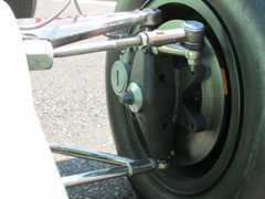 Lotus magnesium alloy front uprights, part number 1988.