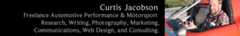 Curtis Jacobson: freelance automotive journalist