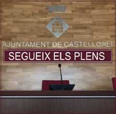 Sessió del Ple de l’Ajuntament de Castellgalí, en directe