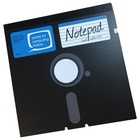Floppy Disk Notepad