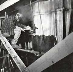 Interior repair with liquid nitrogen