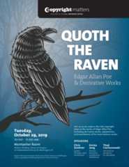 Quoth the Raven: Edgar Allen Poe and Derivative Works Flyer