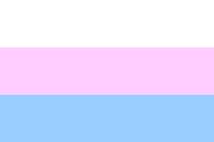 [Tricolor transgender flag]