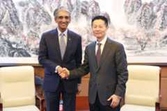 吴清主席会见淡马锡控股首席执行长、证监会国际顾问委员会委员狄澜