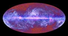 The microwave sky as seen by the European Space Agency's Planck satellite