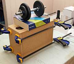 Clamped speaker
