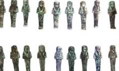 Major Discovery in Tanis Unearths 225 Royal Ushabti Statues.