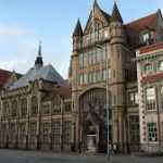 A photograph of the exterior of the Manchester Museum