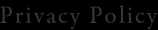 privacy Policy