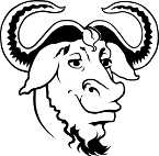  [A GNU head] 