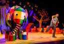 Elmer the patchwork elephant brings festive fun to Walthamstow this Christmas