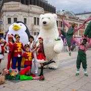 Santa, his Elf, and his troupe of circus performers prepare for the arrival of Christmas with Europe's biggest indoor Christmas attraction taking place at Olympia including a circus show, fairground rides and ice rink.