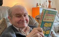 David Piggott, the main presenter of The Chingford Newsreel which is celebrating its 75th anniversary next year