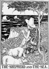 THE SHEPHERD and THE SEA.
