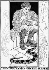 THE COUNTRYMAN AND THE SERPENT.