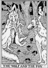 THE WOLF AND THE FOX.