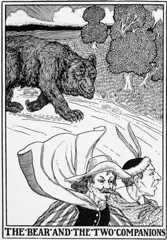 THE BEAR AND THE TWO COMPANIONS.