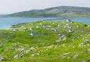 Erisksay island. located at the southern tip of South Uist in the Outer Hebrides